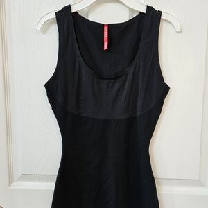 SPANX Black Shaping Tank Top Sleeveless Scoop Neck Slimming Stretch Size S